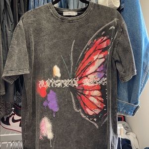 Adika oversized butterfly tee